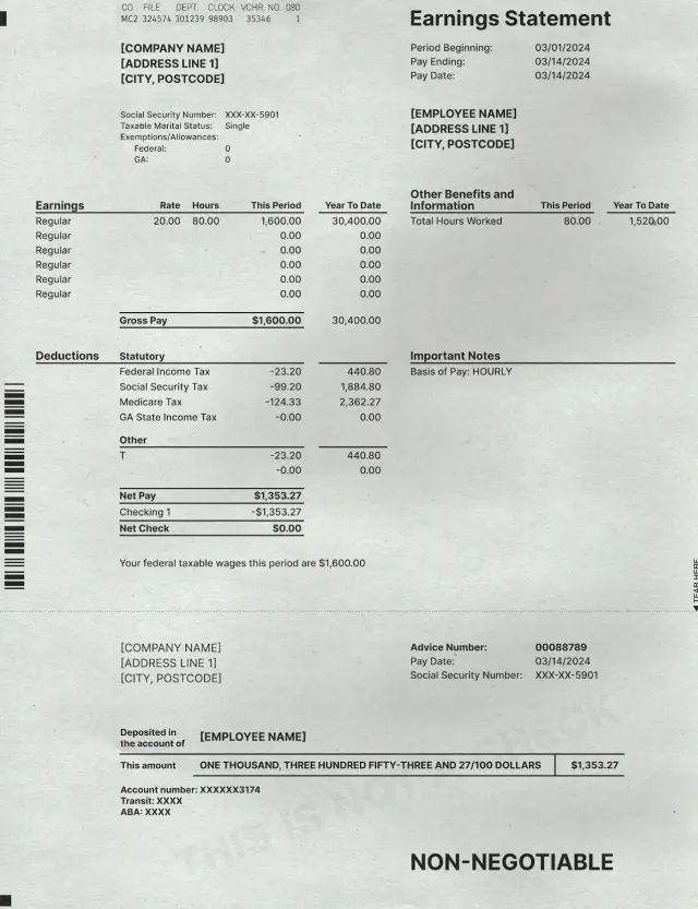 Traditional Full Layout Template